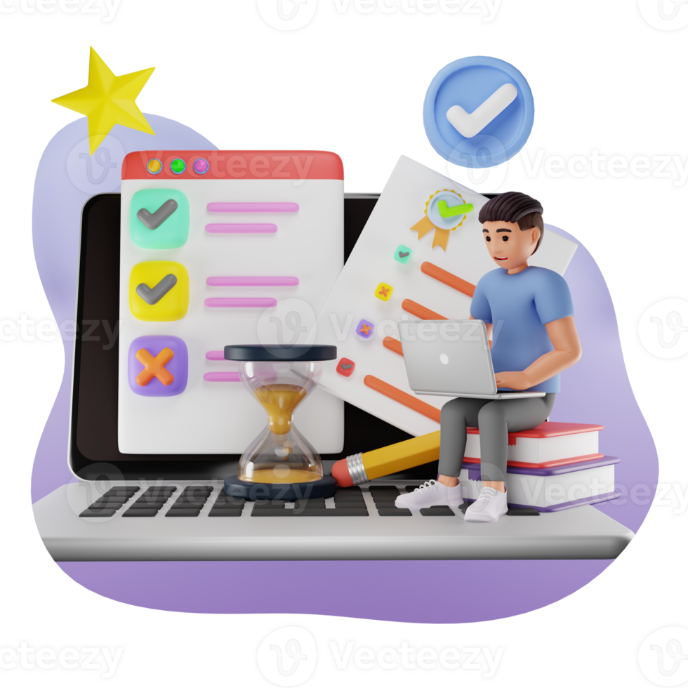 Online self-study